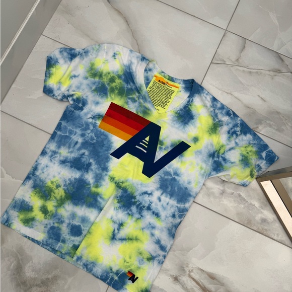 Aviator Nation Other - 🆕 RARE Aviator Nation Custom Artist Series 2023 Special Release Tie Dye T-Shirt